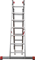 Алюминиевая трехсекционная лестница Новая Высота NV 323 3х7 3230307 - фото 289878
