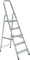 Алюминиевая стремянка с органайзером Алюмет 4 ступени AM704 АК - фото 299214