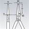 Плоскогубцы KNIPEX KN-3891200 - фото 31558