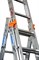 Алюминиевая трехсекционная лестница Krause Tribilo 3х14 120960/120717 - фото 320024