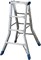 Шарнирная телескопическая лестница Krause Stabilo 4х4 133953 (123565) - фото 320284