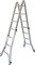 Телескопическая шарнирная лестница Krause Stabilo 4х4 133977 (123589) - фото 320356