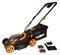Аккумуляторная газонокосилка WORX WG779E.9 - фото 334455