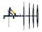 Грабли ворошилки СКАУТ PL-4600 для трактора, четыре колеса сгребания - фото 379900