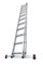 Двухсекционная выдвижная лестница Krause Corda 2х11 с траверсой 032195 - фото 385848