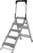 Складной трап Krause Stabilo Professional 1х5 с дугой безопасности 3,00 м 810328 - фото 386235