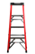 Стеклопластиковая стремянка Алюмет SF 3 ступени с органайзером 1003 - фото 391826