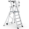 Складная лестница-платформа CASGAN KEY-PRO 4+1 ступени - фото 400195