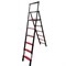 Стремянка телескопическая МИ ПРОФИ 6+7 ступ. (1.7м+2.0м) - фото 414781