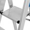 Стремянка Krause Stabilo Professional 4 ступени, односторонняя телескопическая 134929 - фото 692185