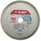 Отрезной диск ЗУБР "Турбо+" алмазный, сегментный, 22,2х180мм 36653-180 - фото 90620